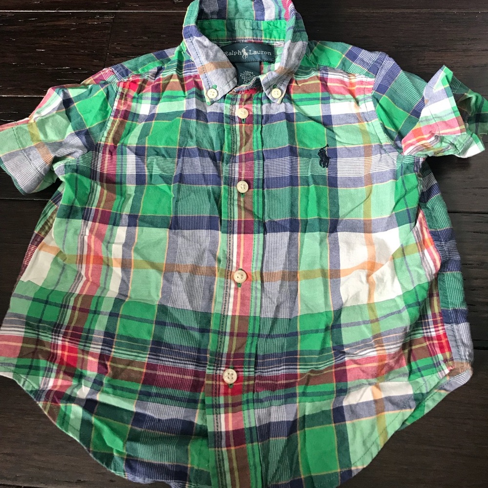 Boys Polo Button Up 18M